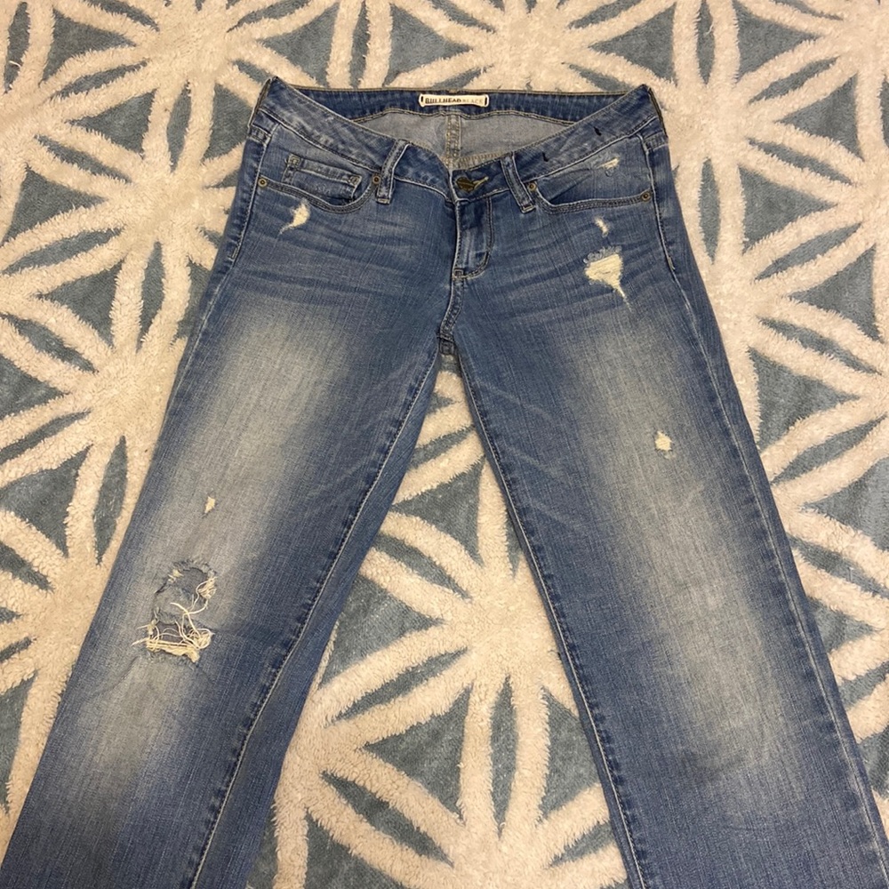 Bullhead Black Distressed Jeans